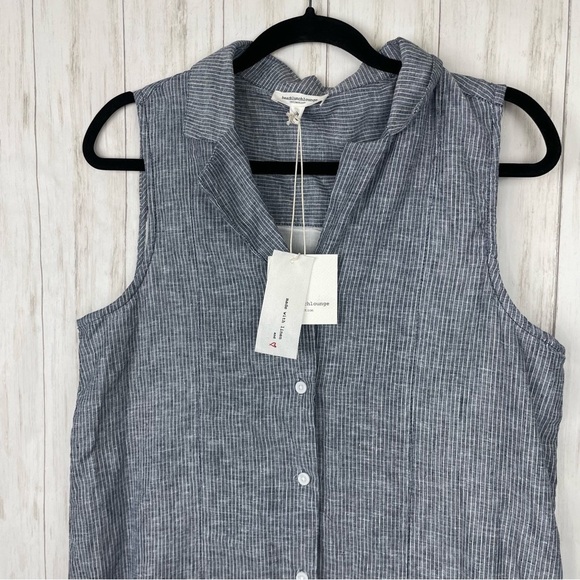 Beach Lunch Lounge NWT Brynn linen dress M - Picture 6 of 10